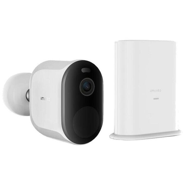 Imilab Ec4 Outdoor Camera Ολοκληρωμένο Σύστημα CCTV με Control Hub με 1 Ασύρματη Κάμερα (CMSXJ31A-CMWG31B) έως 12 άτοκες Δόσεις