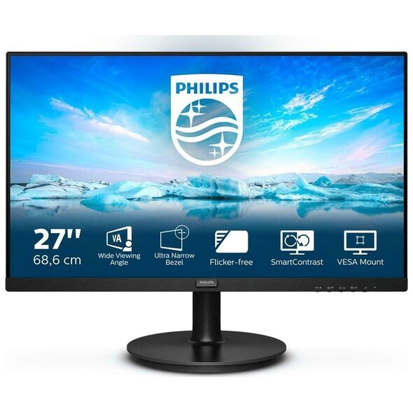 PHILIPS V Line 271V8L FHD VA Monitor 27" (271V8L) (PHI271V8L) έως 12 άτοκες Δόσεις