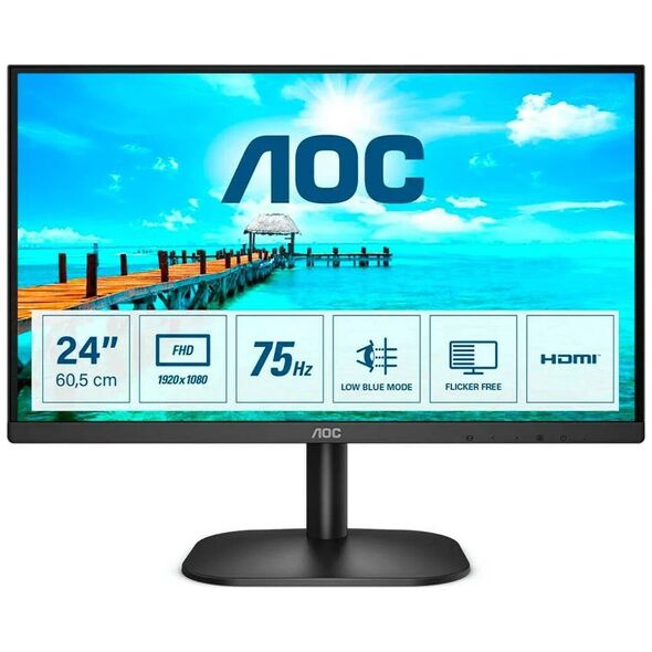 AOC 24B2XDM WLed VA Monitor 24'' (24B2XDM) (AOC24B2XDM) έως 12 άτοκες Δόσεις