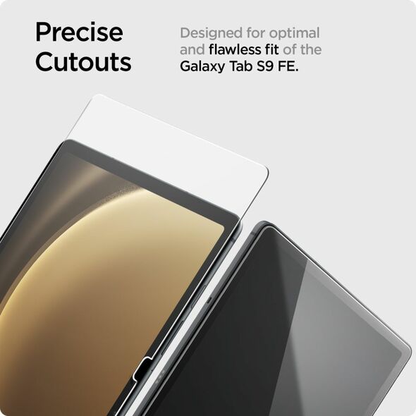 Spigen Folie pentru Samsung Galaxy Tab S9 FE - Spigen Glas.tR Slim - Clear 8809896753265 έως 12 άτοκες Δόσεις