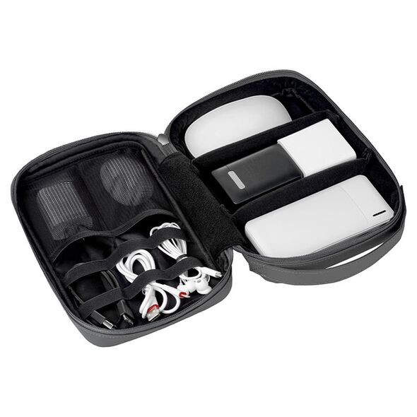 Hoco Hoco - Digital Storage Bag (GM106) - Multifunctional,  Waterproof, Velcro Strips, Zipper Pocket - Grey 6931474777041 έως 12 άτοκες Δόσεις