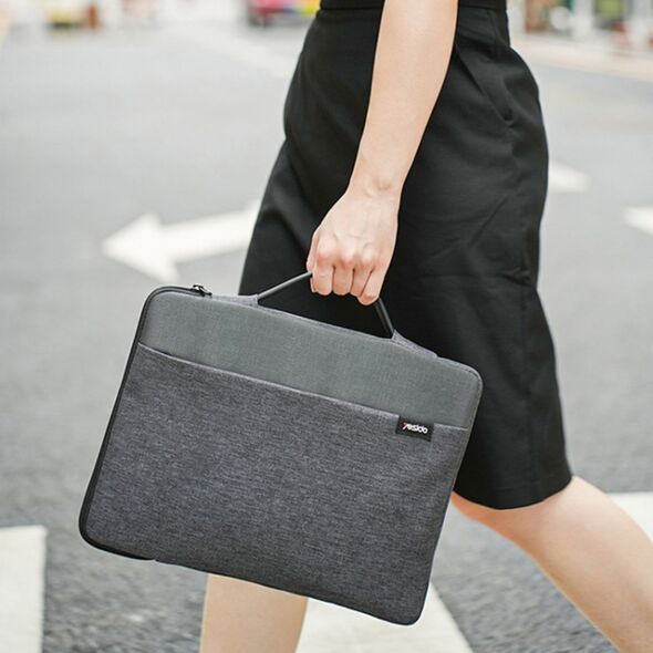 Yesido Yesido - Laptop Handbag (WB30) - Waterproof Oxford Cloth, for Tablet, NoteBook max. 16" - Grey  έως 12 άτοκες Δόσεις