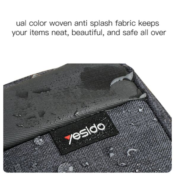 Yesido Yesido - Accessories Pouch (WB32) - Multifunctional Storage Bag, Waterproof - Grey 6971050269836 έως 12 άτοκες Δόσεις
