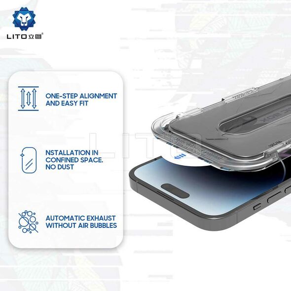 Lito Folie pentru iPhone 14 Pro Max - Lito Magic Glass Box D+ Tools - Privacy 5949419073623 έως 12 άτοκες Δόσεις