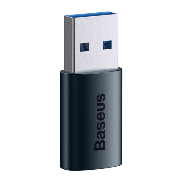 Baseus Adaptor USB 3.1 Male la Type-C Female - Baseus Ingenuity Series (ZJJQ000103) - Blue 6932172605803 έως 12 άτοκες Δόσεις