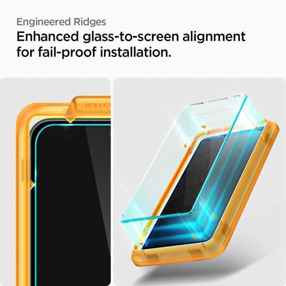 Spigen Folie pentru Samsung Galaxy S23 FE (set 2) - Spigen Glas.TR Align Master - Clear 8809896753111 έως 12 άτοκες Δόσεις