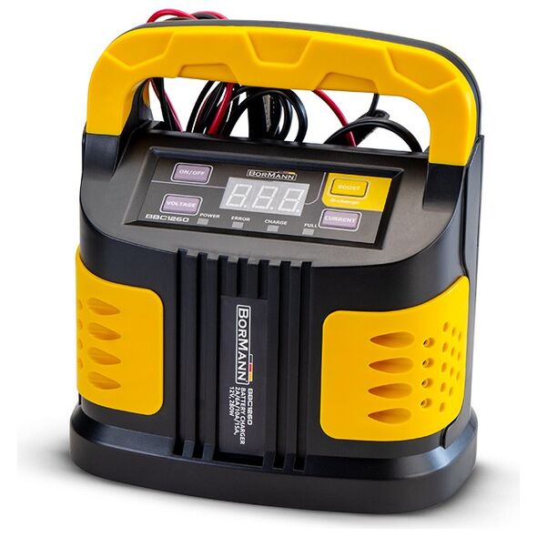 Bormann Lite Bbc1260 Φορτιστης Αυτοματος 2a/6a/10a/15a, 12v, 280w 053644 έως 12 Άτοκες Δόσεις
