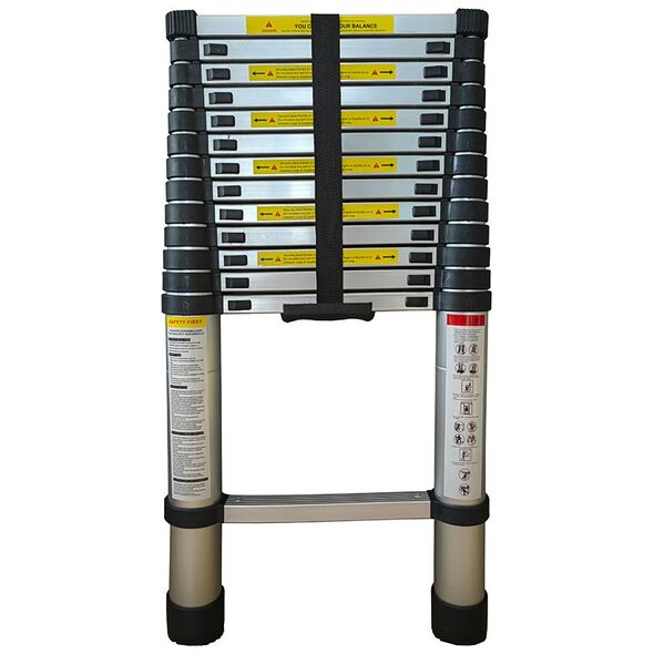 Bormann Lite Bhl7030 Σκαλα Τηλεσκοπικη Αλουμινιου 14 Σκαλια 4.1m 051398 έως 12 Άτοκες Δόσεις