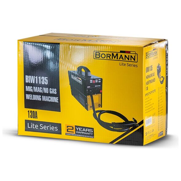 Bormann Lite Biw1135 Ηλεκτροκολληση Mig/mag 130a, νο gas 034698 έως 12 Άτοκες Δόσεις