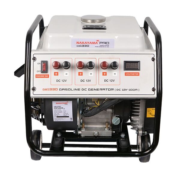 Nakayama pro Gb1330 Γεννητρια Βενζινης dc 3x12v 100a με Ροδες 064039 έως 12 Άτοκες Δόσεις