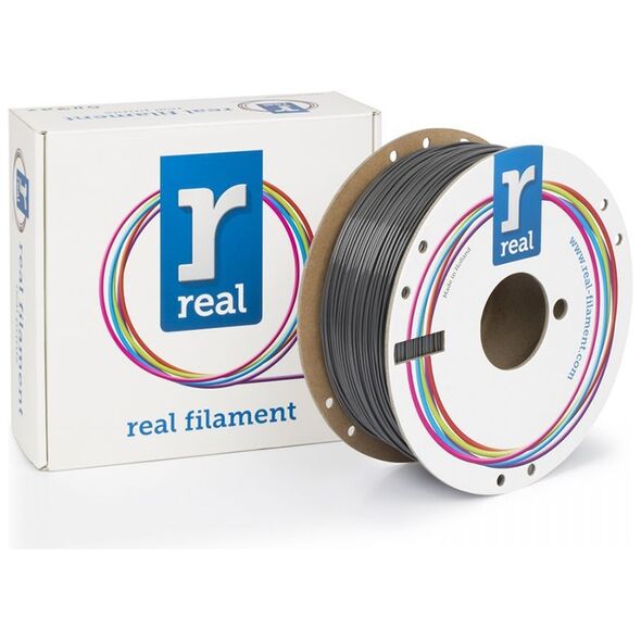 REAL PETG 3D Printer Filament - Gray - spool of 1Kg - 2.85mm (REALPETGRGRAY1000MM175) έως 12 άτοκες Δόσεις
