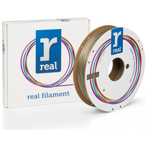 REAL PLA 3D Printer Filament - Satin Shine - spool of 0.5Kg - 1.75mm (REALPLASATINSHINE500MM175) έως 12 άτοκες Δόσεις