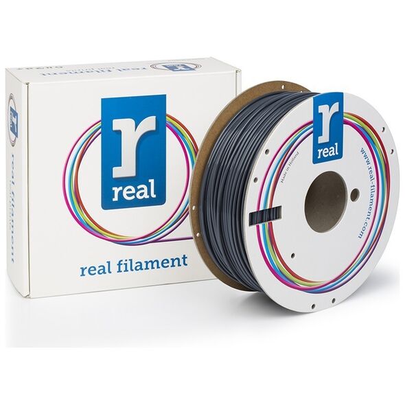 REAL PLA 3D Printer Filament - Gray - spool of 1Kg - 2.85mm (REALPLAGRAY1000MM3) έως 12 άτοκες Δόσεις