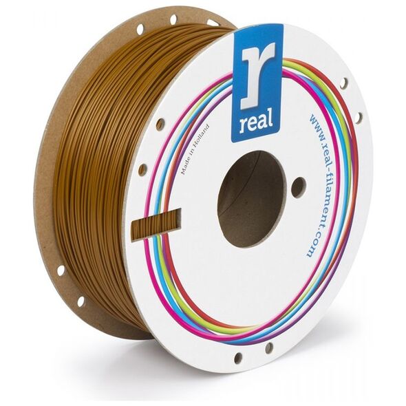 REAL PLA Recycled 3D Printer Filament - Orange - spool of 1Kg - 1.75mm (REALPLARORANGE1000MM175) έως 12 άτοκες Δόσεις