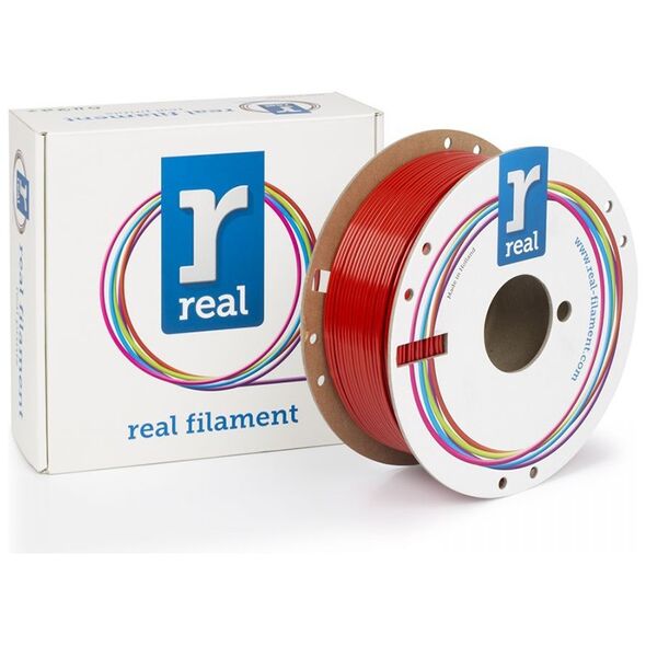 REAL PETG 3D Printer Filamen-Red-spool of 1Kg - 2.85mm (REALPETGRRED1000MM285) έως 12 άτοκες Δόσεις