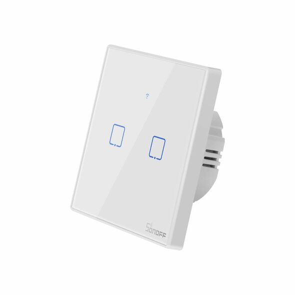 Sonoff Smart Switch WiFi + RF 433 Sonoff T2 EU TX (2-channel) 019418 6920075727517 IM190314016 έως και 12 άτοκες δόσεις