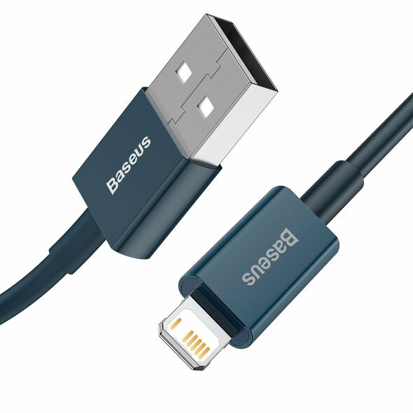 Baseus Baseus Superior Series Cable USB to iP 2.4A 2m (blue) 026698 6953156205475 CALYS-C03 έως και 12 άτοκες δόσεις