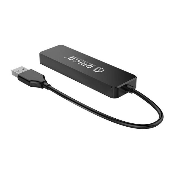 Orico Orico Adapter Hub, USB to 4xUSB (black) 029343 6936761889612 FL01-BK-BP έως και 12 άτοκες δόσεις
