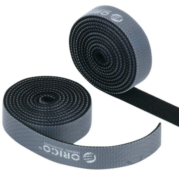 Orico Orico Circle Velcro Straps 1m (black) 029348 6954301108979 CBT-1S-BK έως και 12 άτοκες δόσεις