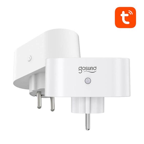 Gosund Dual smart plug WiFi Gosund SP211 (2-pack) 3500W Tuya 030567 5907489608084 SP211-2pack έως και 12 άτοκες δόσεις
