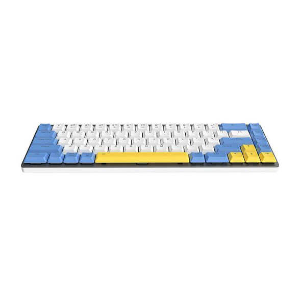 Dareu Wireless mechanical keyboard Dareu EK868 Bluetooth (white&blue&yellow)) 032554 6950589911379 TK568B08605R έως και 12 άτοκες δόσεις