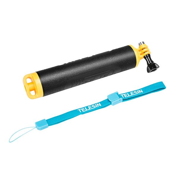 Telesin Rubber Floating Hand Grip Telesin for Action and Sport Cameras (GP-MNP-300-YL) 031872 6972860174921 GP-MNP-300-YL έως και 12 άτοκες δόσεις