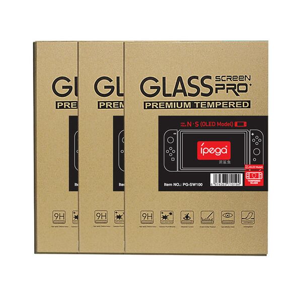 iPega Tempered Glass iPega PG-SW100 for Nintendo Switch OLED 033947 6974363710194 PG-SW100 έως και 12 άτοκες δόσεις