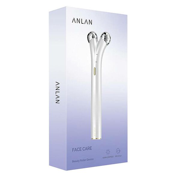ANLAN Facial beauty roller with hot and EMS micro current ANLAN 01-AAMY01-02A 036285 6953156301207 01-AAMY01-02A έως και 12 άτοκες δόσεις