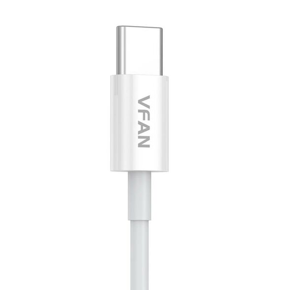 Vipfan USB to USB-C cable Vipfan X03, 3A, 1m (white) 036816 6971952431249 X03TC έως και 12 άτοκες δόσεις