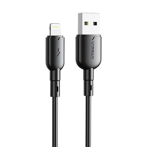 Vipfan USB to Lightning cable Vipfan Colorful X11, 3A, 1m (black) 036788 6971952432789 X11LT-black έως και 12 άτοκες δόσεις