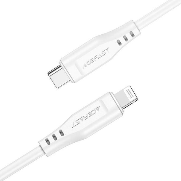 Acefast Cable USB MFI Acefast C3-01, USB-C to Lightning, 30W, 1.2m (white) 039333 6974316280811 C3-01 white έως και 12 άτοκες δόσεις