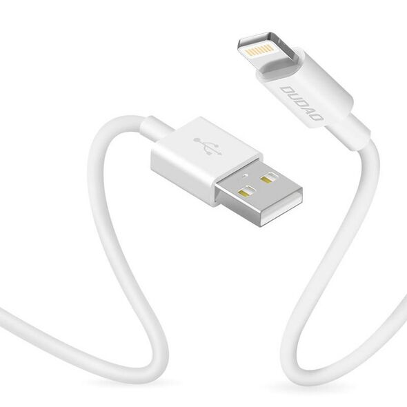 Dudao USB to Lightning Cable Dudao L1L 3A 1m (white) 039454 6970379613757 L1L Lightning 1m έως και 12 άτοκες δόσεις