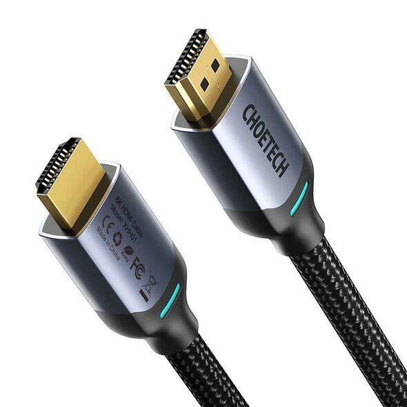 Choetech HDMI to HDMI cable Choetech XHH01, 8K, 2m (black) 039422 6971824976281 XHH01 έως και 12 άτοκες δόσεις