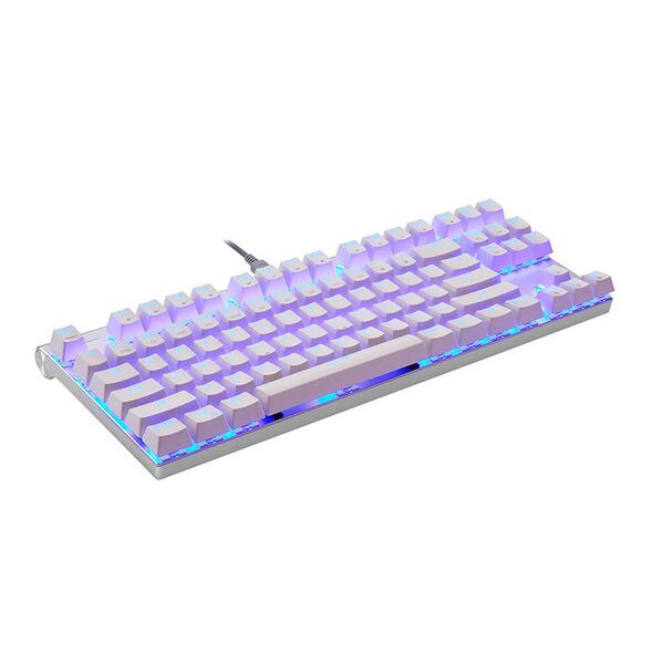 Motospeed Mechanical gaming keyboard Motospeed CK101 RGB (white) 037927 6953460597358 CK101 white red swit έως και 12 άτοκες δόσεις