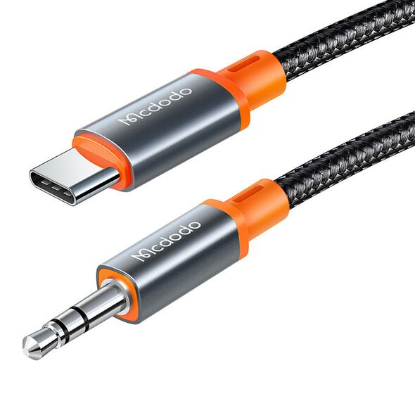 Mcdodo Cable Mcdodo CA-900 USB-C to 3.5mm AUX mini jack, 1.8m (black) 040984 6921002609005 CA-0900 έως και 12 άτοκες δόσεις