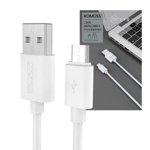 Romoss USB to Micro USB cable Romoss CB-5 2.1A, 1m (gray) 040759 6973693493463 CB05-101-04H έως και 12 άτοκες δόσεις