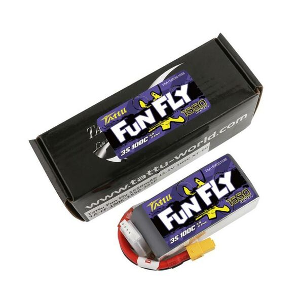Tattu Battery Tattu Funfly 1550mAh 11,1V 100C 3S1P 043424 6928493307632 TAA15503S10X6 έως και 12 άτοκες δόσεις