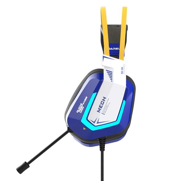 Dareu Gaming headphones Dareu EH732 USB RGB (blue) 046710 6950589911775 TH649U08601R έως και 12 άτοκες δόσεις