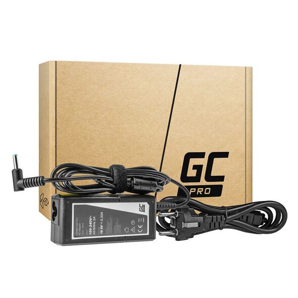 Green Cell Power supply Green Cell PRO 19.5V 3.33A 65W for HP 250 G2 G3 G4 G5 15-R 15-R100NW 15-R101NW 15-R104NW 15-R233NW 15-R253NW 048399 5902719425516 AD49P έως και 12 άτοκες δόσεις