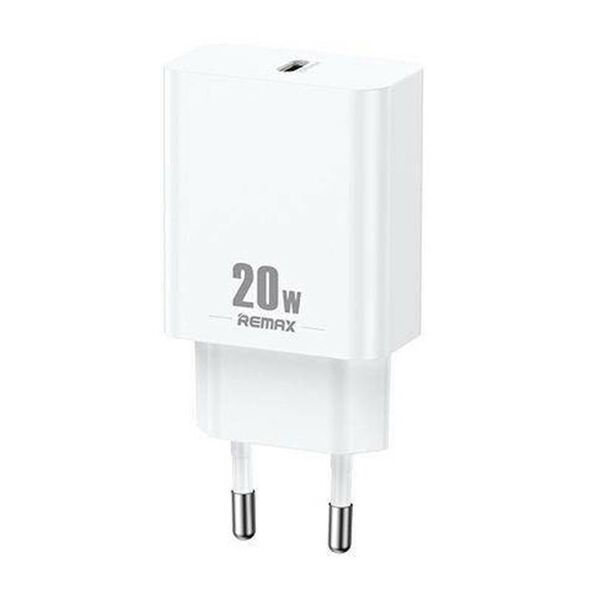 Remax Wall charger Remax, RP-U5, USB-C, 20W (white) + Lightning cable 047774 6954851228325 RP-U5 έως και 12 άτοκες δόσεις