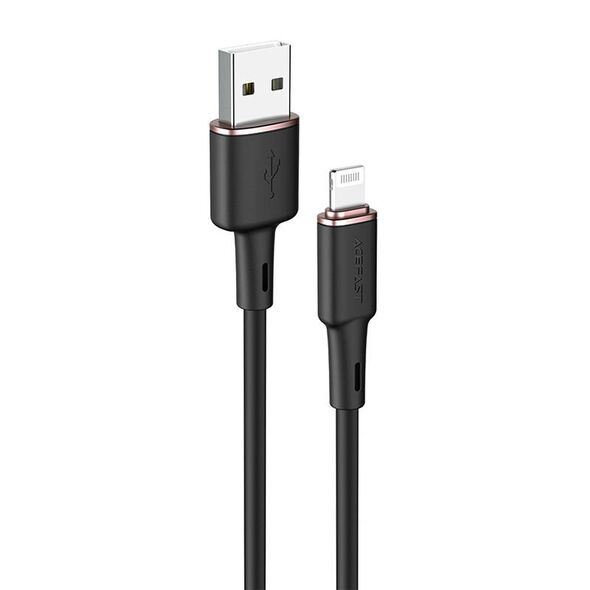 Acefast Cable USB to Lightining Acefast C2-02, MFi, 2.4A, 1.2m (black) 048678 6974316280682 C2-02 black έως και 12 άτοκες δόσεις