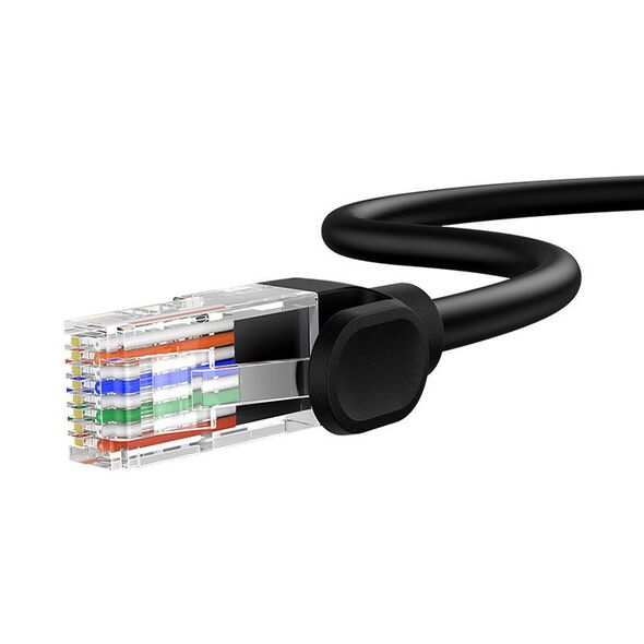 Baseus Baseus Ethernet CAT5, 1,5m network cable (black) 053118 6932172637064 B00133206111-02 έως και 12 άτοκες δόσεις