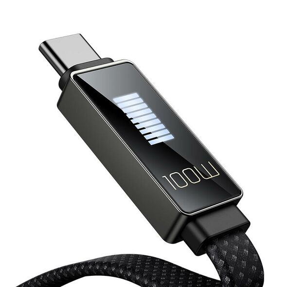 Mcdodo Cable Mcdodo CA-4470 USB-C to USB-C with display 100W 1.2m (black) 054474 6921002644709 CA-4470 έως και 12 άτοκες δόσεις