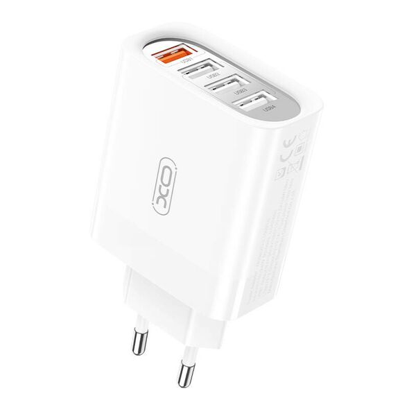 XO Wall charger XO L110 with cable USB-C, 18W (white) 054616 6920680827374 L100 cable C έως και 12 άτοκες δόσεις