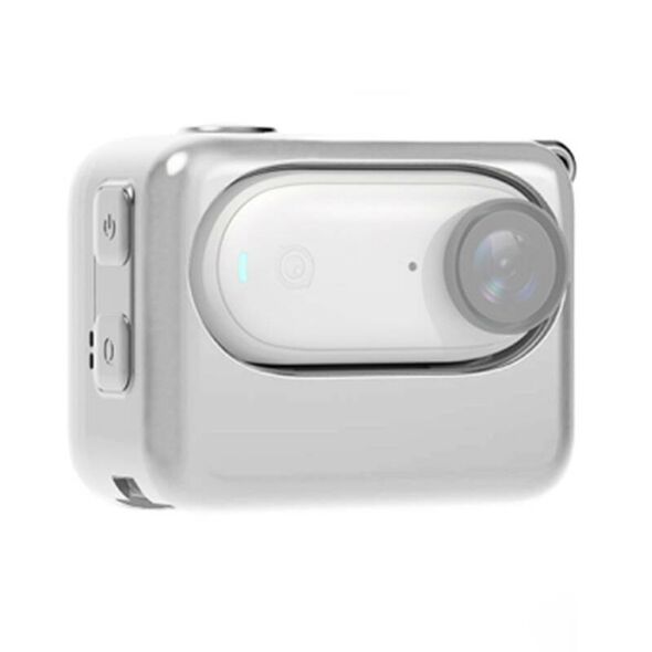 Puluz Camera Charging Case PULUZ Silicone Case For Insta360 GO 3 (White) 054080 5905316148048 PU865W έως και 12 άτοκες δόσεις