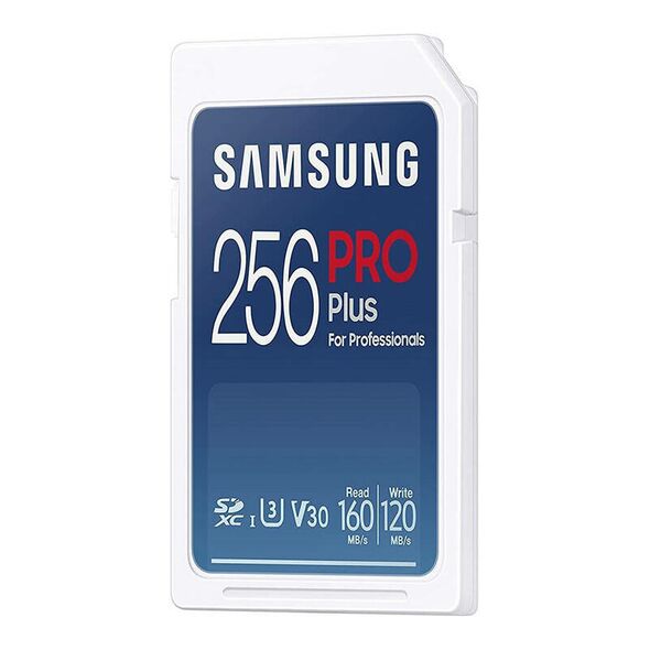 Samsung Memory card Samsung PRO Plus 2021 SDXC 256 GB Class 10 UHS-I/U3 V30 (MB-SD256KB/WW) 055721 8806092505827 MB-SD256KB/WW έως και 12 άτοκες δόσεις