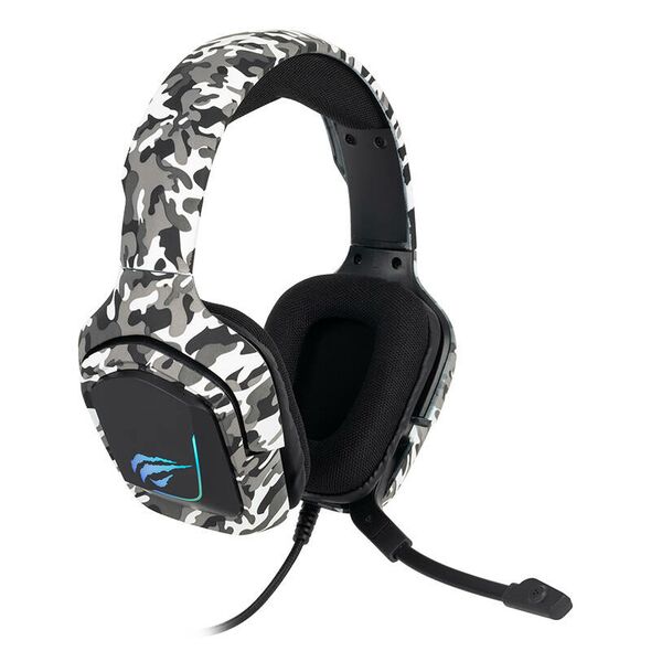 Havit Gaming headphones Havit H653d Camouflage white 054450 6939119034252 H653d Camouflage έως και 12 άτοκες δόσεις