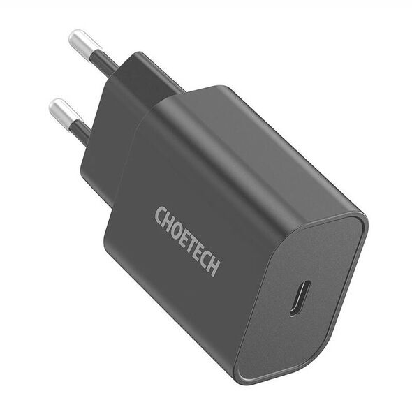 Choetech Mains charger Choetech Q5004 EU USB-C, 20W (black) 055718 6932112104069 Q5004 BK έως και 12 άτοκες δόσεις