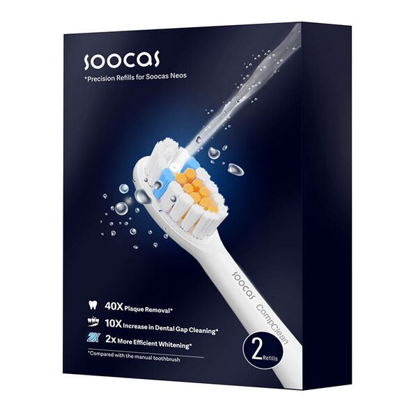 Soocas General Brush Head for Soocas T03 057201 6970237666161 T03 toothbrush head έως και 12 άτοκες δόσεις