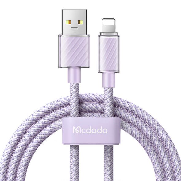 Mcdodo Cable USB-A to Lightning Mcdodo CA-3642, 1,2m (purple) 057525 6921002636421 CA-3642 έως και 12 άτοκες δόσεις